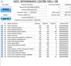 5x HDD 3,5" WD,SEAGATE SATA/ATA SMART OK - 7