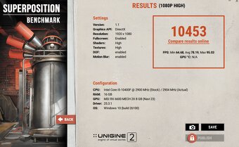 Herní PC - i5 10400F + RX 6600 + 16GB DDR4 - 7