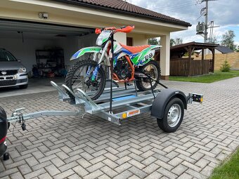 Vozík / přípojné vozidlo / přívěs na motorku / motorky - 7