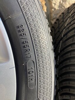 AUDI zimní sada kol 17" 5x112 VW Škoda Mercedes / 225 55 17 - 7