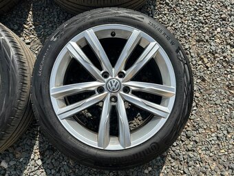 Alu orig letni sada Volkswagen 5x112 8J ET44 235/45 R18 - 7