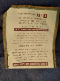 Taška vyrobená v italském vězení - originál, rarita. 2 ks - 7