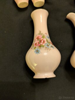 Růžový porcelán 21ks - 7