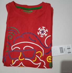 Nové dětské triko s vánočním motivem, zn. F&F, vel. 140 - 7