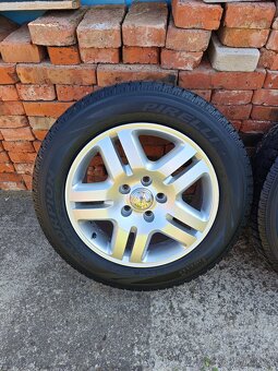 ALU kola VW Touareg 5x120 18" zimní pneu 255/55 R18 - 7
