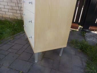 IKEA MAGIKER vitrina/úložná sestava se zásuvkami - 7