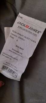 Jack and Jones khaki celoroční bunda - 7