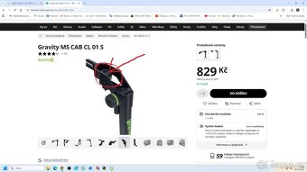 Držák mikrofonu Gravity MS CAB CL 01 - 7