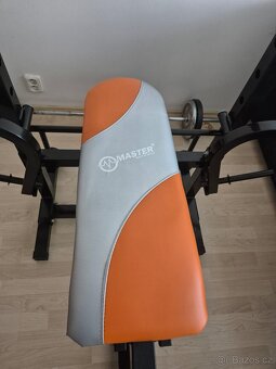 Bench lavice Master (možnost posilování celého těla) - 7