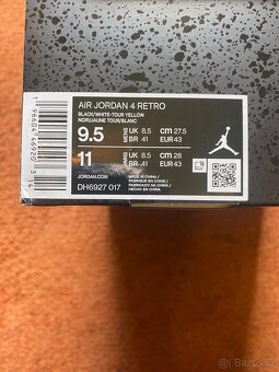 Air Jordan 4 Yellow Thunder - 7