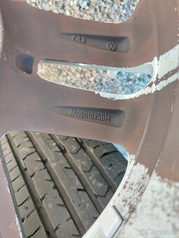16'' original VW kola + pneu 205/55 - 7