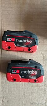METABO Aku okružní pila + kufr+ nabíječka 18 LTX 57 2 x aku - 7