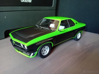 Jaguar XJ 4.2C a Opel Manta TE 2800 Green & Black 1:18 BoS - 7