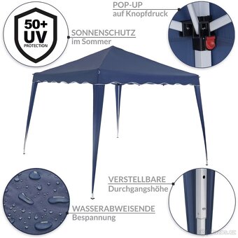 Nový nůžkový rychleskládací altán stan 3m krat 3m - 7