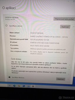 notebook ACER Predator 15 (G9-591-799P) - 7