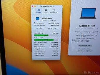 MacBook Pro 13" 2017 TouchBar Space Gray 3,1Ghz i5 - 7