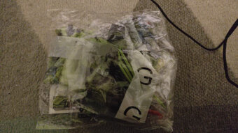 NOVÁ stavebnice závodní auto 452 dílků - 7