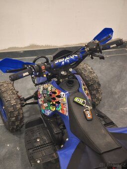 Dětská benzinova čtyřkolka atv 50ccm - 7