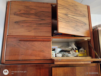 nábytkový set ořech 60. léta - vleze se do výtahu - 7