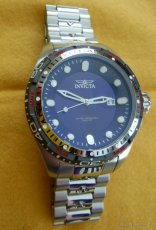 Invicta Hydromax Automatic Watch Blue Dial WR200 - 7