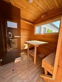 CEDROVÁ luxusní sauna 4m / 2.2m prům. SKLADEM - 7
