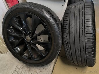ALU kola Opel Astra K 5x105 r17 Originál, pneu 6mm+TPMS - 7