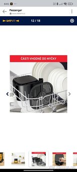 Fritéza horkovzdušná Tefal EY130815 Easy Fry Essential černá - 7