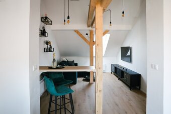 Pronájem nového bytu 2+kk 62 m2, terasa 5,8 m2 - 7