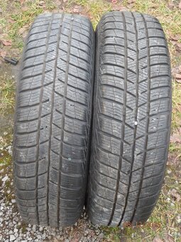 2xObutá zimní kola na ŠKODA FELICIA 13tky ET 38 165/70 R13 - 7