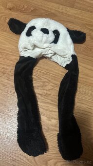 Dětské čepice Stitch,Pokemon,panda s hýbajícími ušima - 7
