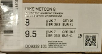 vzpěračské boty NIKE Metcon 8 vel.41 - 7