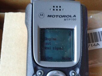 Motorola MTP 700  TETRA včetně příslušenství - 7