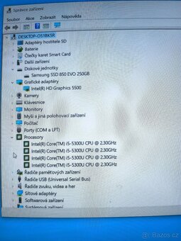 Notebook DELL Latitude E5550 + dokovací stanice - 7