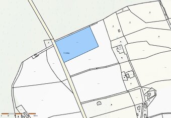Prodej pozemku 7429 m2 v malebné krajině v obci Borová - 7