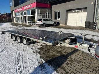 Přepravník automobilů nový plato 6x2,1m,odpočet DPH - 7