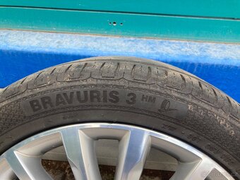 Prodám originál ALU R18 . 5x112 rozteč ( letní pneu ) - 7