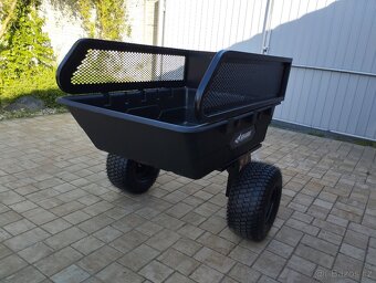 Nový vozík za čtyřkolku :SHARK ATV TRAILER GARDEN 300 S BLAC - 7