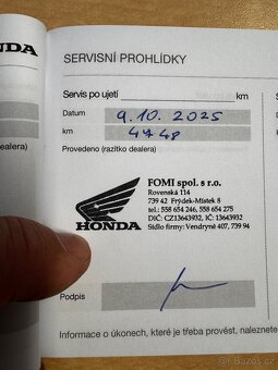 Honda Forza 125 s kufrem 03/2020 - NOVÁ STK - 7