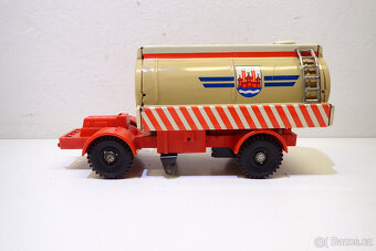 Cisterna s poklopem -na setrvačník - staré Hračky  - 7