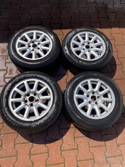 Sada kol Alu vč. zimní pneu , Audi 5x112, ET45,7Jx15H2 - 7