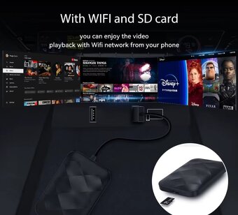 Acodo 4/64GB, bezdrátový adaptér pro CarPlay - Android auto - 7