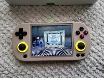 Retro Konzole Anbernic RG40xxH šedá + 256gb nová sd karta - 7