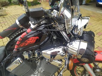 Yamaha Virago xv535  2001 zakoupeno  ČR - 7