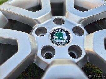 Sada originálních Alu disků Škoda Yeti - SPITZBERG - 7x17" - 7