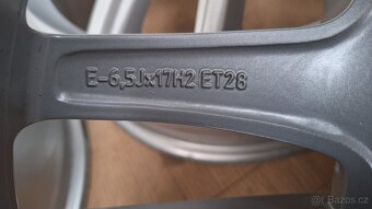 Alu kola Audi 17" 5x112 6,5J ET28 A4 Allroad - 7