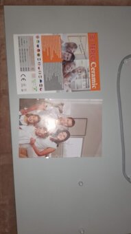 Deskové keramické radiátory 2 kusy - 7