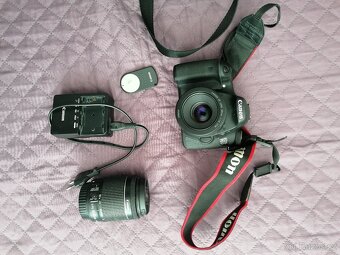 Canon eos 70D +50mm +kit objektív - 7