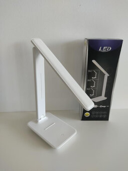 Stolní lampa LED GLOBO 58439 W bílá - 7