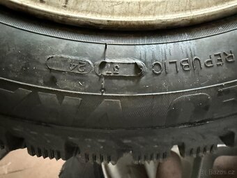 ALU KOLA ORIGINAL BMW / BBS 5X120 R16 + NOVE ZIMNI PNEU - 7
