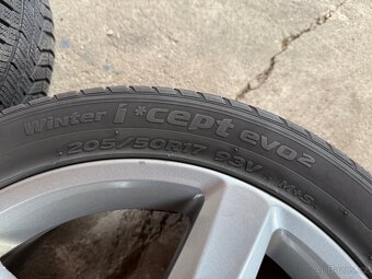Originální alu kola VW 5x112 R17 - 205/50/17 - 7